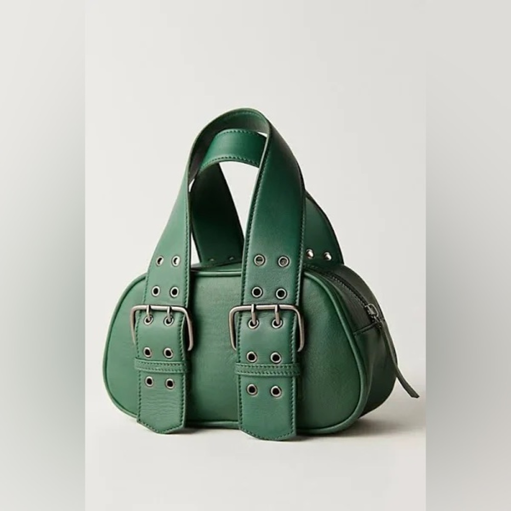 Free People Say Yes Bag Pine - Picture 2 of 2